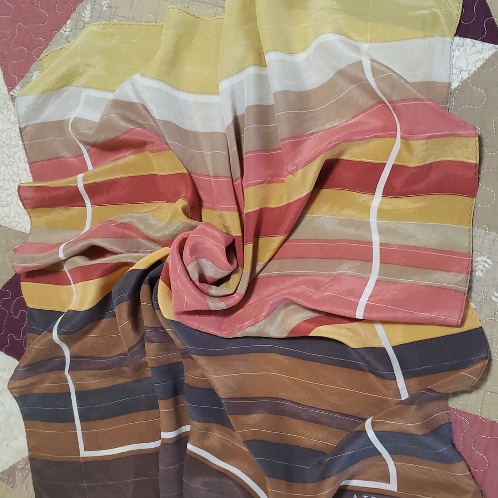 Ann Klein Silk Square Scarf